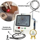 Endolaser Duallift 980nm 1470nm avançado para lipólise a laser, lifting facial e tratamentos vasculares, com 2 ponteiras inclusas e opção de ponteira vaginal para procedimentos íntimos
